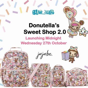 Bumwear-Donutella-Sweet-Shop-2.0-Promotion-350x350 27 Oct 2021: Bumwear Donutella Sweet Shop 2.0 Tokidoki and JuJuBe Collab