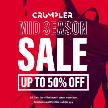 CRUMPLER-Mid-Season-Sale-350x350 1 Oct 2021 Onward: CRUMPLER Mid Season Sale