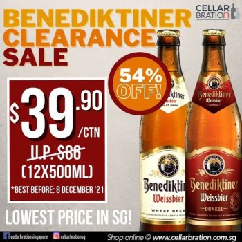 Cellarbration-Benediktiner-Clearance-Sale-350x350 29 Oct 2021 Onward: Cellarbration Benediktiner Clearance Sale