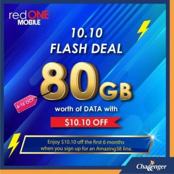 Challenger-10.10-Flash-Deal--350x350 6-16 Oct 2021: Challenger redONE 10.10 Flash Deal