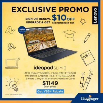 Challenger-Lenovo-IdeaPad-3-Promotion-350x350 23 Oct 2021 Onward: Challenger Lenovo IdeaPad 3 Promotion