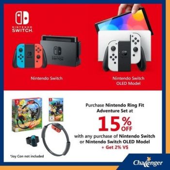 Challenger-Nintendo-Ring-Fit-Adventure-Set-Promotion--350x350 27 Oct 2021 Onward: Challenger Nintendo Ring Fit Adventure Set Promotion