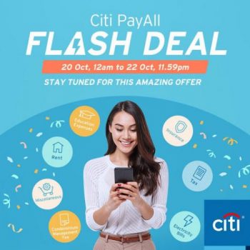 Citibank-Citi-PayAll-Flash-Deal-Promotion--350x350 20-22 Oct 2021: Citibank Citi PayAll Flash Deal Promotion