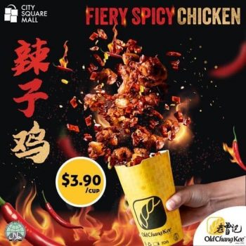 City-Square-Mall-Fiery-Spicy-Chicken-Promotion-350x350 11 Oct 2021 Onward: Old Chang Kee Fiery Spicy Chicken Promotion at City Square Mall