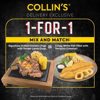 Collins-Grille-1-For-1-Promotion-1-350x350 25 Oct 2021 Onward: Collin's Grille 1 For 1 Promotion