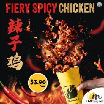 Compass-One-Fiery-Spicy-Chicken-Promotion-350x350 4-31 Oct 2021: Old Chang Kee Fiery Spicy Chicken Promotion at Compass One