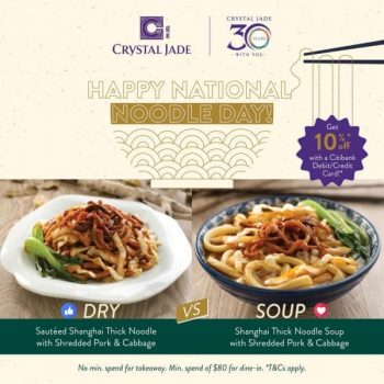 Crystal-Jade-National-Noodle-Day-Promotion-350x350 7 Oct 2021 Onward: Crystal Jade National Noodle Day Promotion