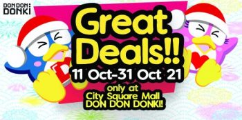 DON-DON-DONKI-Great-Deals-350x174 11-31 Oct 2021: DON DON DONKI Great Deals at CITY SQUARE MALL