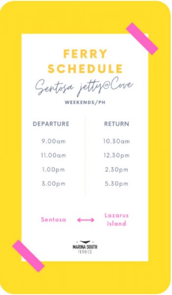 Direct-Ferry-Services-Between-Sentosa-and-Lazarus-Island-Now-Available-For-Booking-1-350x600 28 Oct 2021 Onward: Direct Ferry Services Between Sentosa and Lazarus Island Now Available For Booking