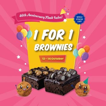 Famous-Amos-1-for-1-Brownies-Promo-350x350 12-14 Oct 2021: Famous Amos 1 for 1 Brownies Promo
