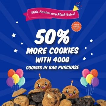 Famous-Amos-Anniversary-Flash-Sales-350x350 23-24 Oct 2021: Famous Amos Anniversary Flash Sales