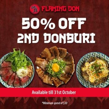 Flaming-Don-2nd-Donburi-Promotion--350x350 4-31 Oct 2021: Flaming Don 2nd Donburi Promotion