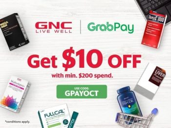 GNC-10-Promotion--350x263 14-30 Oct 2021: GNC 10% Promotion