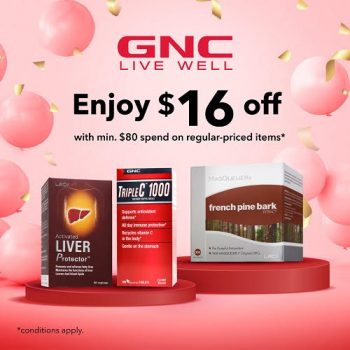 GNC-Regular-Price-Item-Promotion-350x350 27 Aug-30 Nov 2021: GNC Regular Price Item Promotion with Passion Card