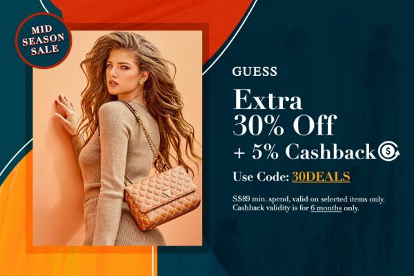 26 2021 Onward: GUESS Zalora Mid Season Sale - SG.EverydayOnSales.com