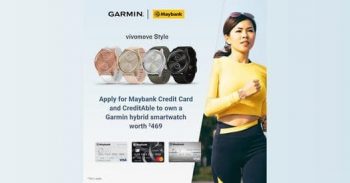 Garmin-Vívomove-Style-Hybrid-Smartwatch-Promotion-350x183 6 Oct 2021 Onward: Garmin Vívomove Style Hybrid Smartwatch Promotion with Maybank