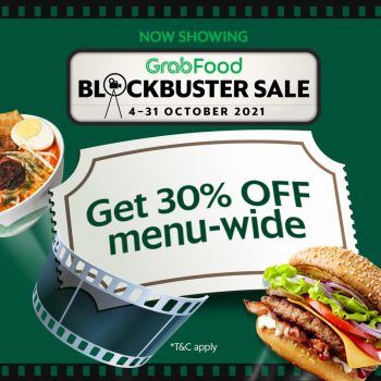 GrabFood-Blockbuster-Sale-350x350 4-31 Oct 2021: GrabFood Blockbuster Sale