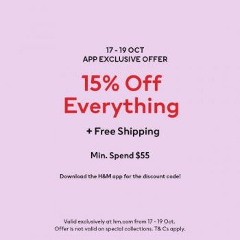 HM-Online-Exclusive-Sale-350x350 17-19 Oct 2021: H&M Online Exclusive Sale