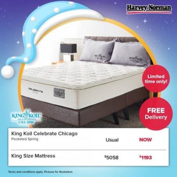 Harvey-Norman-Chicago-Pocketed-Spring-Mattress-Promotion-350x350 19 Oct 2021 Onward: Harvey Norman Chicago Pocketed Spring Mattress Promotion with King Koil