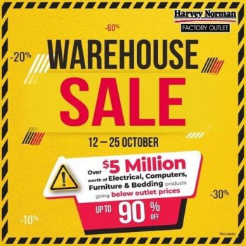 Harvey-Norman-Warehouse-Sale-at-Chai-Chee-350x350 12-25 Oct 2021: Harvey Norman Warehouse Sale at Chai Chee