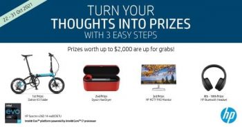 Hewlett-Packard-Turn-Your-Thoughts-Into-Prizes-Promotion-350x184 22-31 Oct 2021: Hewlett-Packard  Turn Your Thoughts Into Prizes