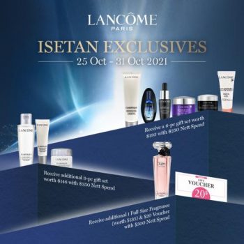ISETAN-Lancome-Skin-Care-Promotion1-350x350 25-31 Oct 2021: ISETAN Lancome Skin Care Promotion