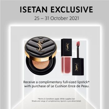 ISETAN-Scotts-YSL-Beauty-Promotion-350x350 25-31 Oct 2021: ISETAN Scotts YSL Beauty Promotion