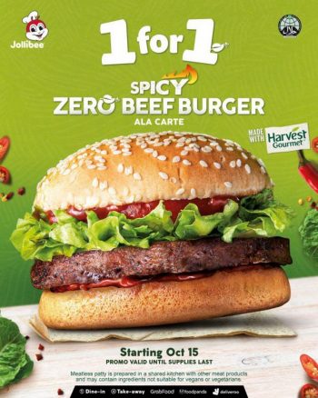 Jollibee1-for-1-Spicy-Zero-Beef-Burger-Promo-350x438 18 Oct 2021 Onward: Jollibee 1-for-1 Spicy Zero Beef Burger Promo