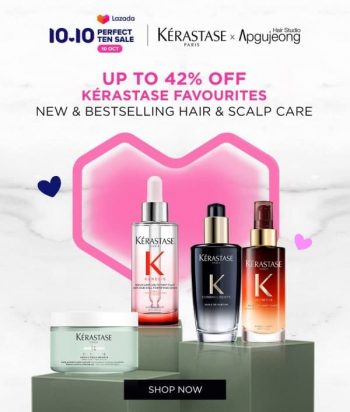 Kerastase-10.10-Perfect-10-Sale-350x412 1-9 Oct 2021: Kerastase and Apgujeong Hair Studio 10.10 Perfect 10 Sale at Lazada