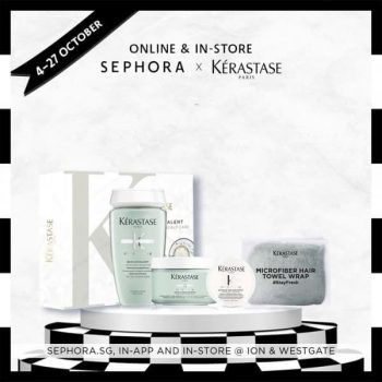 Kerastase-Limited-Edition-Microfiber-Hair-Towel-Wrap-Promotion-350x350 4-27 Oct 2021: Sephora and Kérastase Limited Edition Microfiber Hair Towel Wrap Promotion