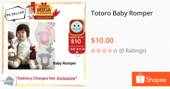 KidsFullstop-Pte-Ltd-Totoro-Baby-Rompers-Promotion-350x184 22 Oct 2021 Onward: KidsFullstop Pte Ltd Totoro Baby Rompers Promotion at Shopee