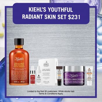 Kiehls-Youthful-Radiant-Skin-Set-Promotion-at-Isetan-350x350 23-24 Oct 2021: Kiehl’s Youthful Radiant Skin Set Promotion at  Isetan