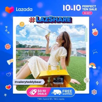 Lazada-10.10-Perfect-Ten-Sale-350x350 10 Oct 2021: Lazada 10.10 Perfect Ten Sale