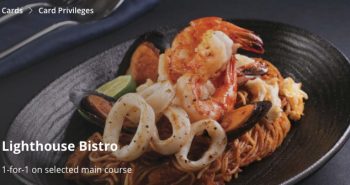 Lighthouse-Bistro-1-for-1-Promotion-with-POSB--350x185 20 Oct 2021-31 Mar 2022: Lighthouse Bistro 1-for-1 Promotion with POSB
