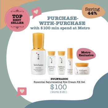METRO-Purchase-with-Purchase-Promotion-350x350 19 Oct 2021 Onward: Sulwhasoo Purchase with Purchase Promotion at METRO