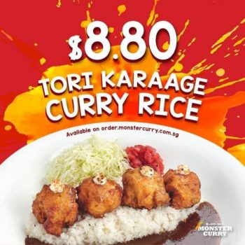 MONSTER-CURRY-Tori-Karaage-Curry-Rice-Promotion-350x350 18 Oct 2021 Onward: MONSTER CURRY Tori Karaage Curry Rice Promotion