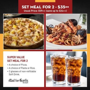 Mad-for-Garlic-Super-Value-Set-Meal-Promotion-350x350 1-31 Oct 2021: Mad for Garlic  Super Value Set Meal Promotion