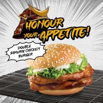 McDonalds-Double-Samurai-Chicken-Burger-Promotion-350x350 14 Oct 2021 Onward: McDonald's Double Samurai Chicken Burger Promotion