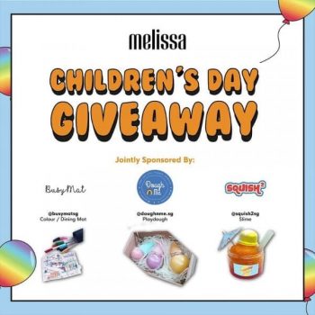 Melissa-Childrens-Day-Giveaway-350x350 1-5 Oct 2021: Melissa Children’s Day Giveaway