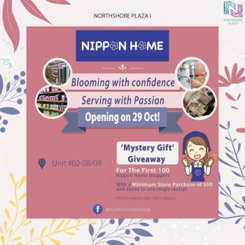 Nippon-Home-Opening-Promotion-at-Northshore-Plaza-350x350 29 Oct 2021: Nippon Home  Opening  Promotion at Northshore Plaza