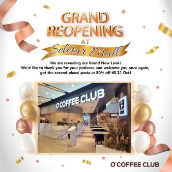 OCoffee-Club-Grand-Opening-Promotion-350x350 14 Oct 2021 Onward: O'Coffee Club Grand Opening Promotion at Seletar Mall