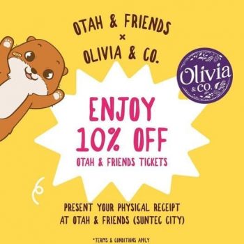 Olivia-Co-Grocery-Run-Tickets-Promotion-350x350 4-29 Oct 2021: Olivia & Co. and Otah & Friends Grocery Run Tickets Promotion at Suntec City