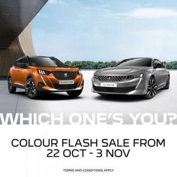Peugeot-Colour-Flash-Sale-350x350 22 Oct-3 Nov 2021: Peugeot Colour Flash Sale