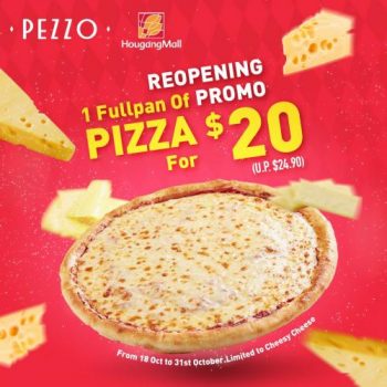 Pezzo-Pizza-Hougang-Mall-ReOpening-Promotion-350x350 20-31 Oct 2021: Pezzo Pizza Hougang Mall ReOpening Promotion