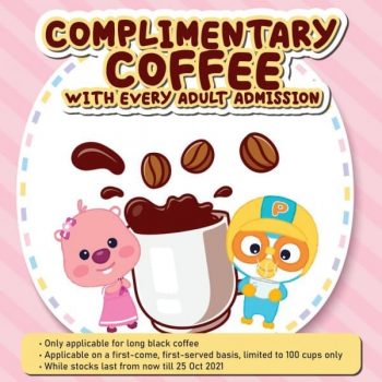 Pororo-Park-Complimentary-Coffee-Promotion-350x350 6-25 Oct 2021: Pororo Park Complimentary Coffee Promotion