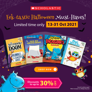 Scholastic-Asia-Fek-tastic-Halloween-Must-Haves-Promotion-350x350 13-31 Oct 2021: Scholastic Asia Fek-tastic Halloween Must-Haves Promotion