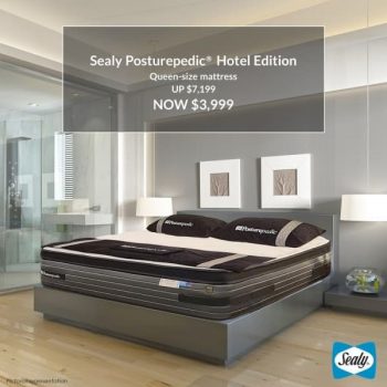 Sealy-Posturepedic-Hotel-Edition-Queen-size-Mattress-Promotion-350x350 15 Oct 2021 Onward: Sealy Posturepedic Hotel Edition Queen-size Mattress Promotion