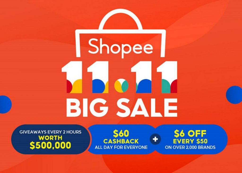 11 Nov 2021: Shopee 11.11 Sale with CITI - SG.EverydayOnSales.com