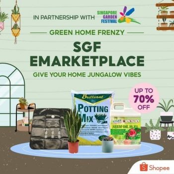 Shopee-Garden-Festival-Promotion-350x350 9 Oct 2021 Onward: SGF eMarketPlace Promotion with Singapore Garden Festival on Shopee