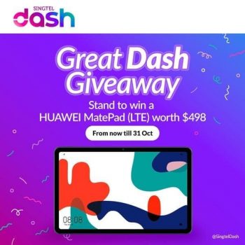 Singtel-Dash-Great-Dash-Giveaways-350x350 16-31 Oct 2021: Singtel Dash Great Dash Giveaways